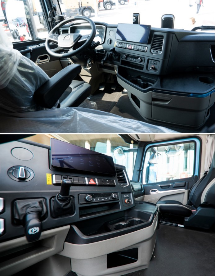 نمای داخلی کشنده هوو جدید-ts7